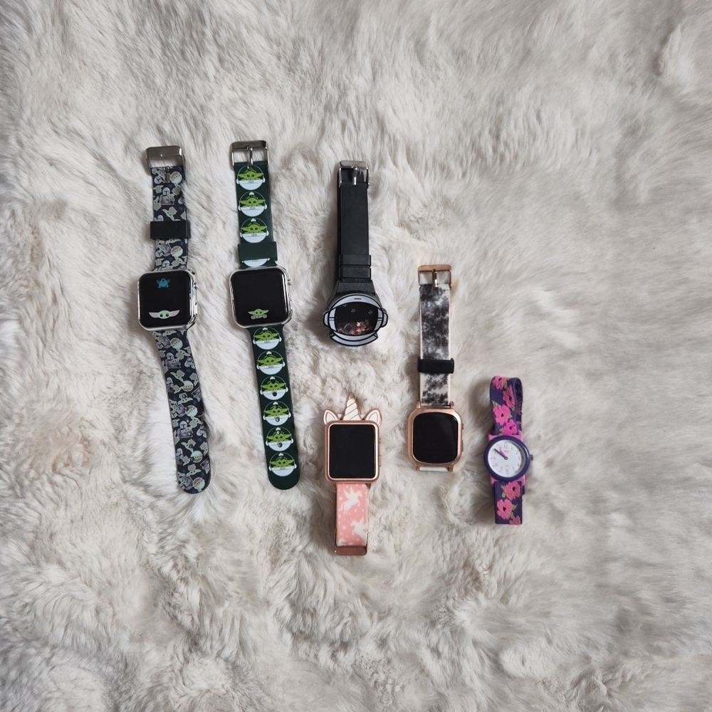 Star Wars Kids Watches - Black, Green, Pink